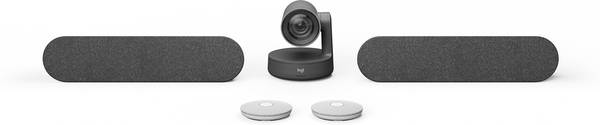 LOGITECH Rally Plus GRAPHITE - kit de visioconfÃ©rence - micro Rally Mic - WHITE