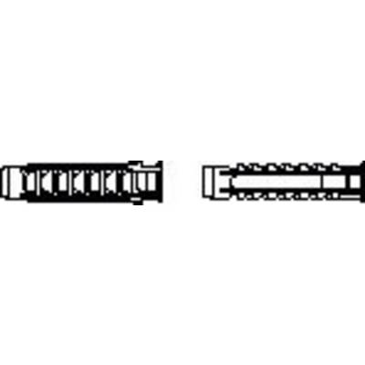 Chevilles SX 6x30 mm Nylon 6 mm 50 pc(s) Fischer 70021-1