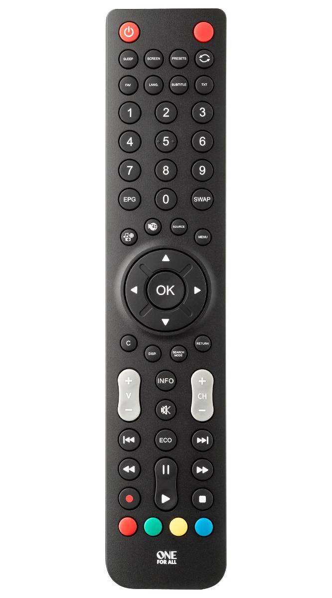 One For All URC 1921 Sharp Télécommande noir-1