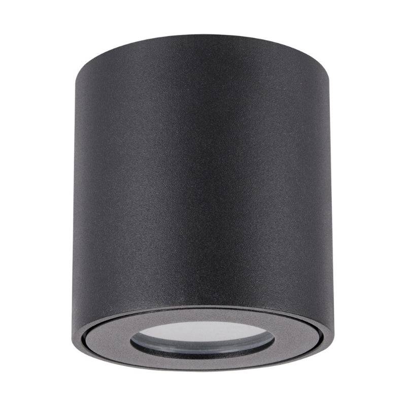 Spot Plafond en Saillie Noir IP54 pour Ampoule GU10 - SILAMP-0