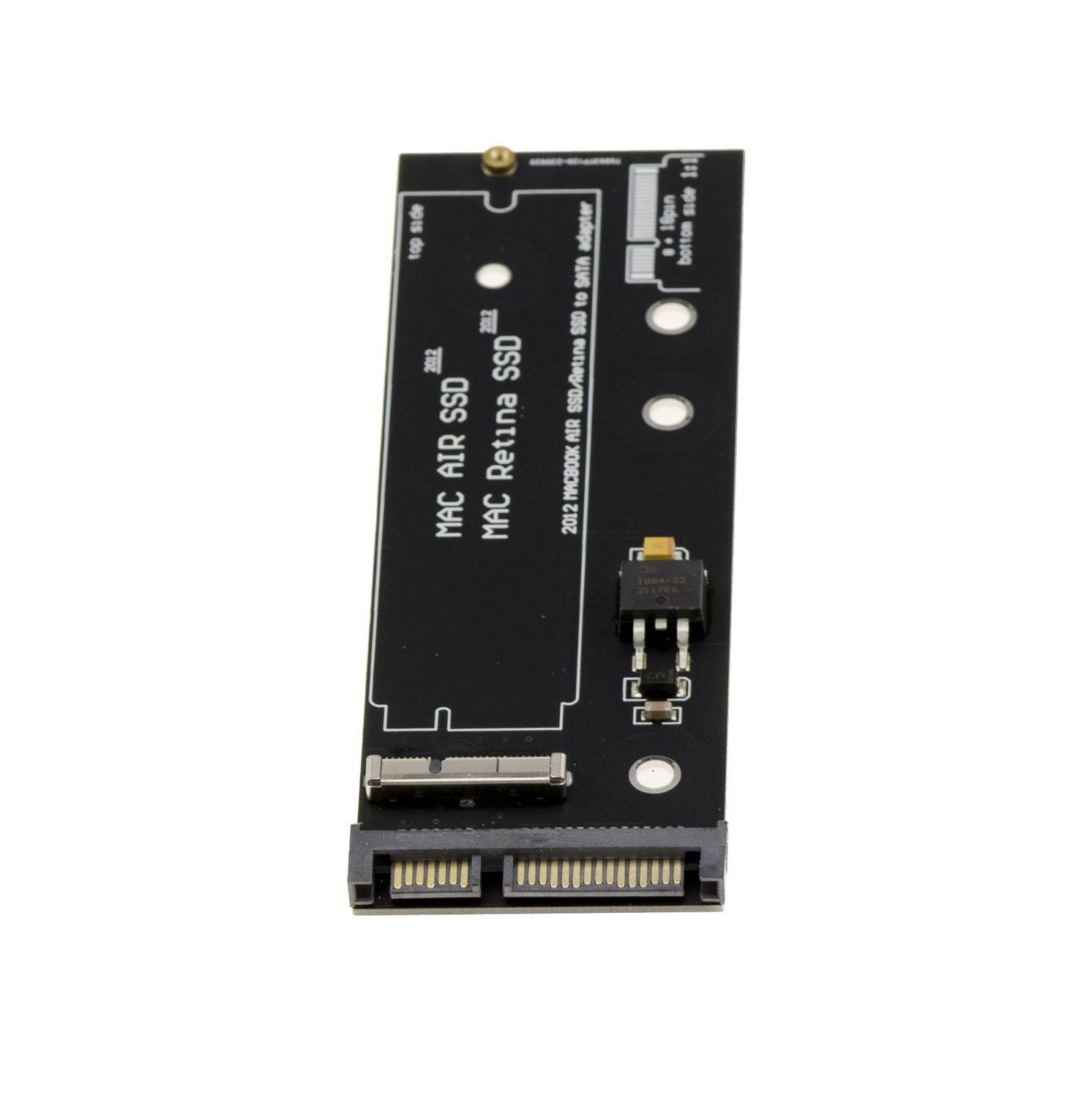 Adaptateur SATA pour SSD de MAC AIR ou RETINA de 2012 en 8+18 broches avec SOCKET METAL-1