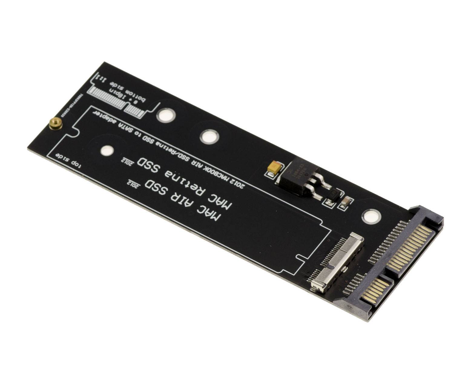 Adaptateur SATA pour SSD de MAC AIR ou RETINA de 2012 en 8+18 broches avec SOCKET METAL-2