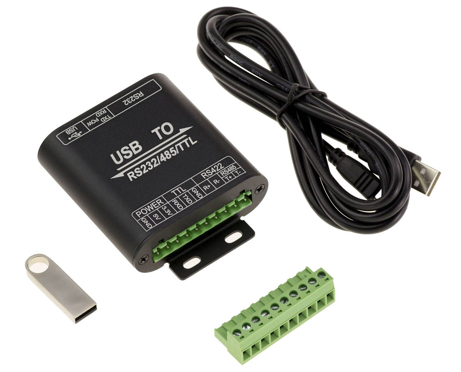 Convertisseur USB vers RS232 RS422 RS485 TTL avec chipset FTDI FT232-0