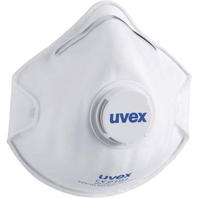 uvex silv-air classic 2110 8732110 Masque anti poussières fines avec soupape FFP1 15 pc(s) 