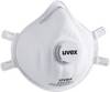 uvex silv-air classic 22310 8732310 Masque anti poussières fines avec valve FFP3 15 pc(s)
