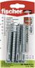Chevilles universelles UX 10x60 RSK + vis 10 mm Fischer 77863