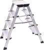 Marchepied double en alu TREPPO Krause 126030 Hauteur de travail (max.) (détails) 2,65 m