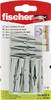 Fischer Chevilles universelles FU 6x35 K 12 pcs 53284 Cheville universelle plastique en nylon