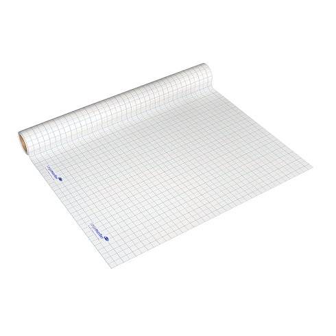 Feuilles électrostatiques blanches quadrillées Magic-Chart 90 x 120 cm - 15 feuilles-1