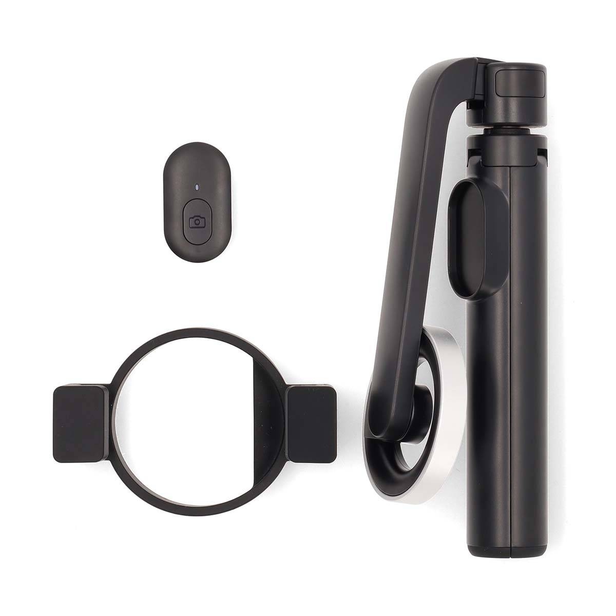 Perche à Selfie 2-en-1 Magnétique avec Trépied Bluetooth et Télécommande 61 cm-3