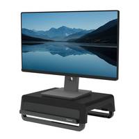 Fellowes 100016560, Autonome, 15 kg, Réglage de la hauteur, Noir, Gris-3