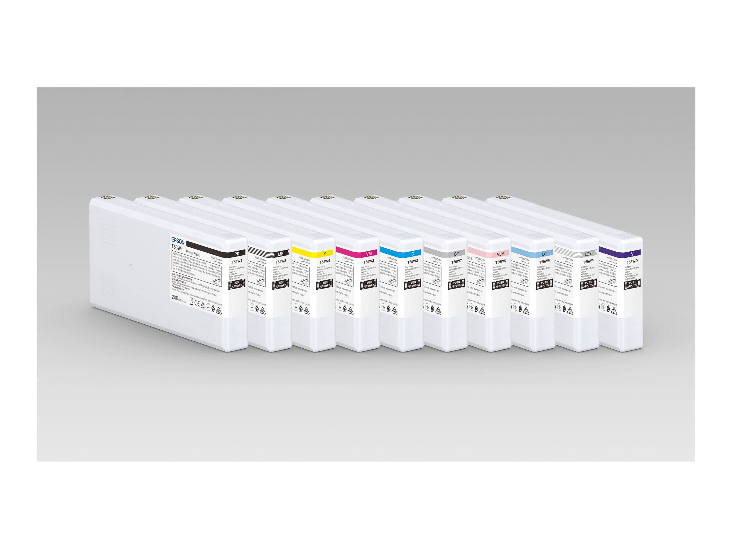 EPSON 1LB T55W6 Vivid Light Magenta Ink Cartridge 200ml-0