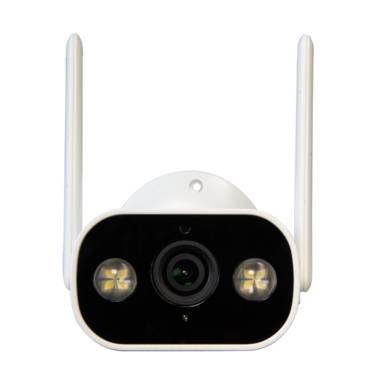Caméra WiFi 2K fixe avec IA et lumière Blanc