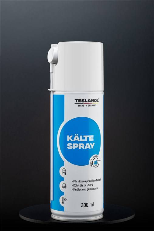 Teslanol Spray froid 200 ml pour la détection des défauts thermiques-4