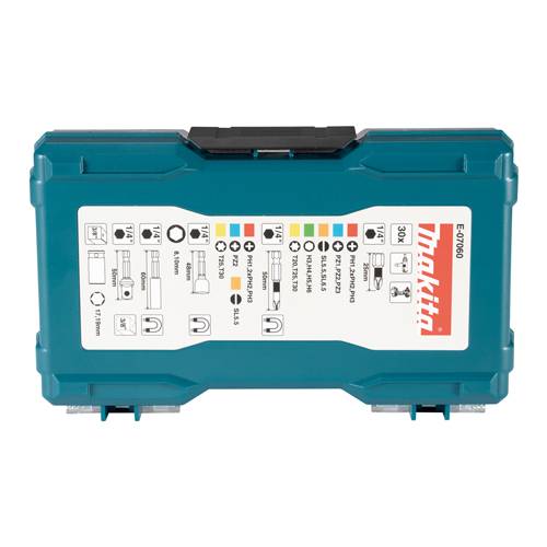 Coffret d'embouts et douilles -30 pièces- - MAKITA E-07060-3