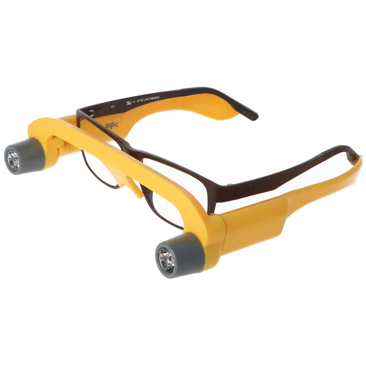 Lunettes de travail éclairées avec ampoules krypton standard pour 4 piles Micro AAA-1