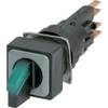 Eaton 072342 Q18LWK3R1-GN/WB Bouton sélecteur collerette plastique levier noir 1 pc(s)
