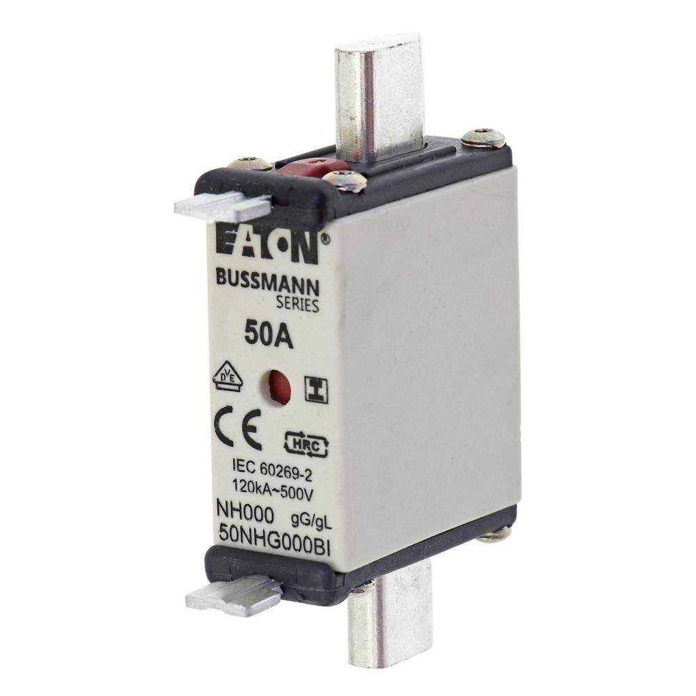 Siemens 3NA38207 Fusibile NH Misura Fusibile = 00 50 A 500 V Ac 250 V Ac 3 Pz 629396
