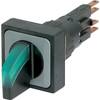 Eaton 072354 Q25LWK3R1-GN/WB Bouton sélecteur collerette plastique levier noir 1 pc(s)