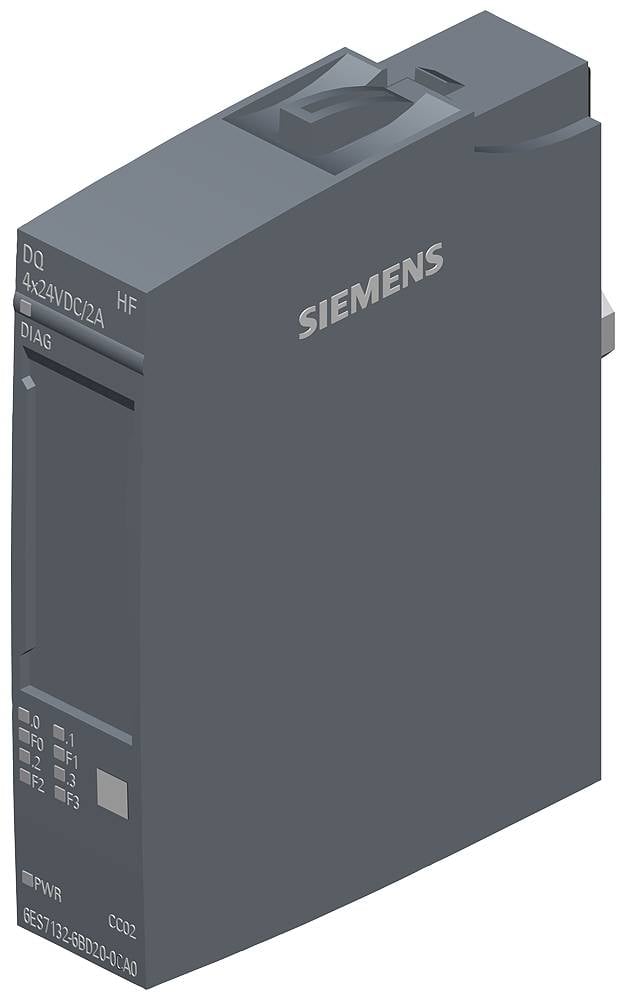 Siemens 6ES7132-6BD20-0CA0 - SIMATIC ET 200SP, module de sortie numérique, DQ 4x 2-0