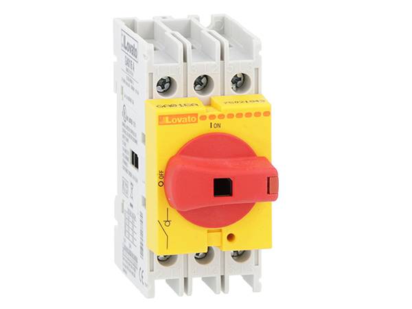 Interrupteur principal Lovato Electric GA025ARY-0