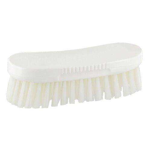 Brosse à main Gamme professionnel polyester largeur 19,5 cm blanche-0