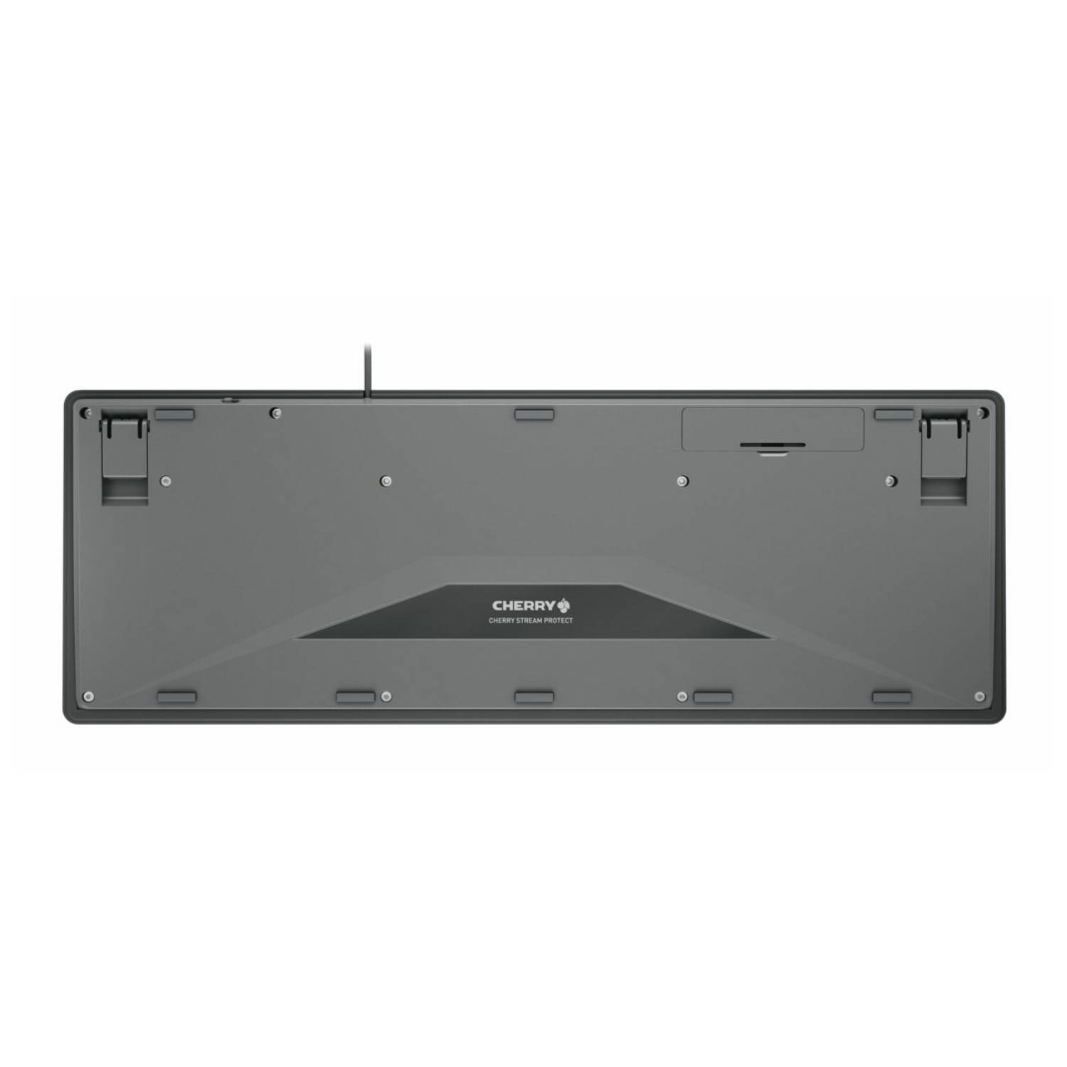CHERRY Clavier Stream Protect AZERTY USB noir-1
