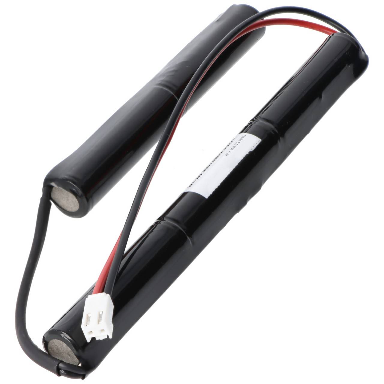 Batterie pour éclairage de secours 6 volts 4000mAh avec câble de connexion de 25 cm et prise JST VHR-2-0