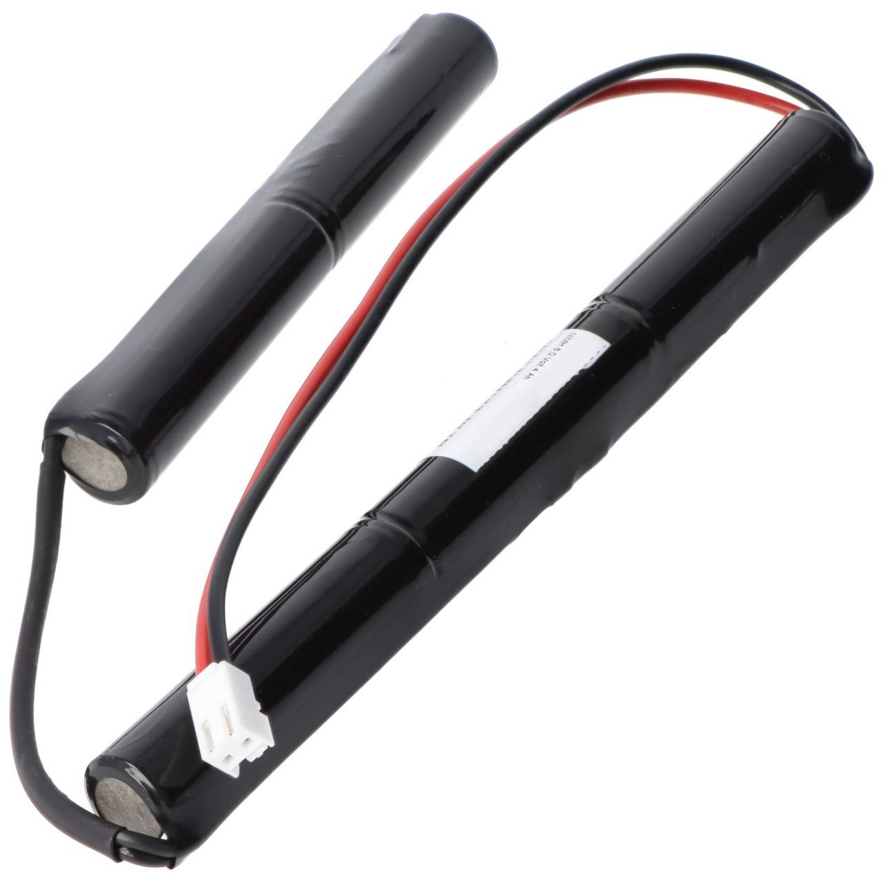 Batterie pour éclairage de secours 6 volts 4000mAh avec câble de connexion de 25 cm et prise JST VHR-2-3