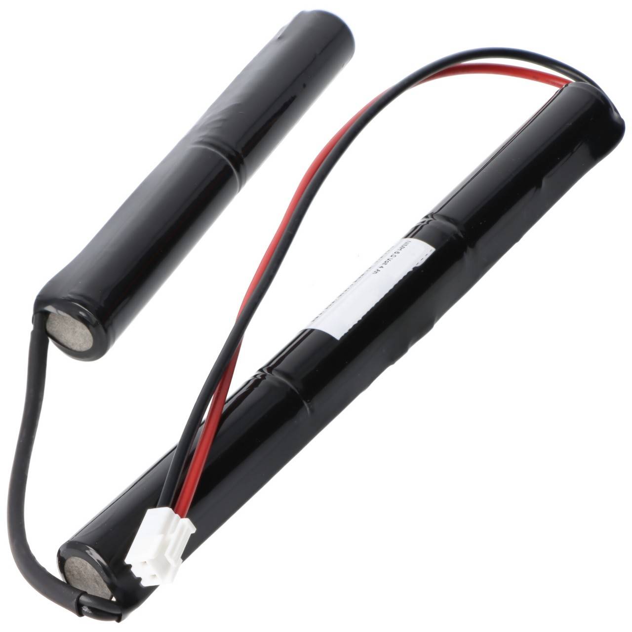 Batterie pour éclairage de secours 6 volts 4000mAh avec câble de connexion de 25 cm et prise JST VHR-2-4
