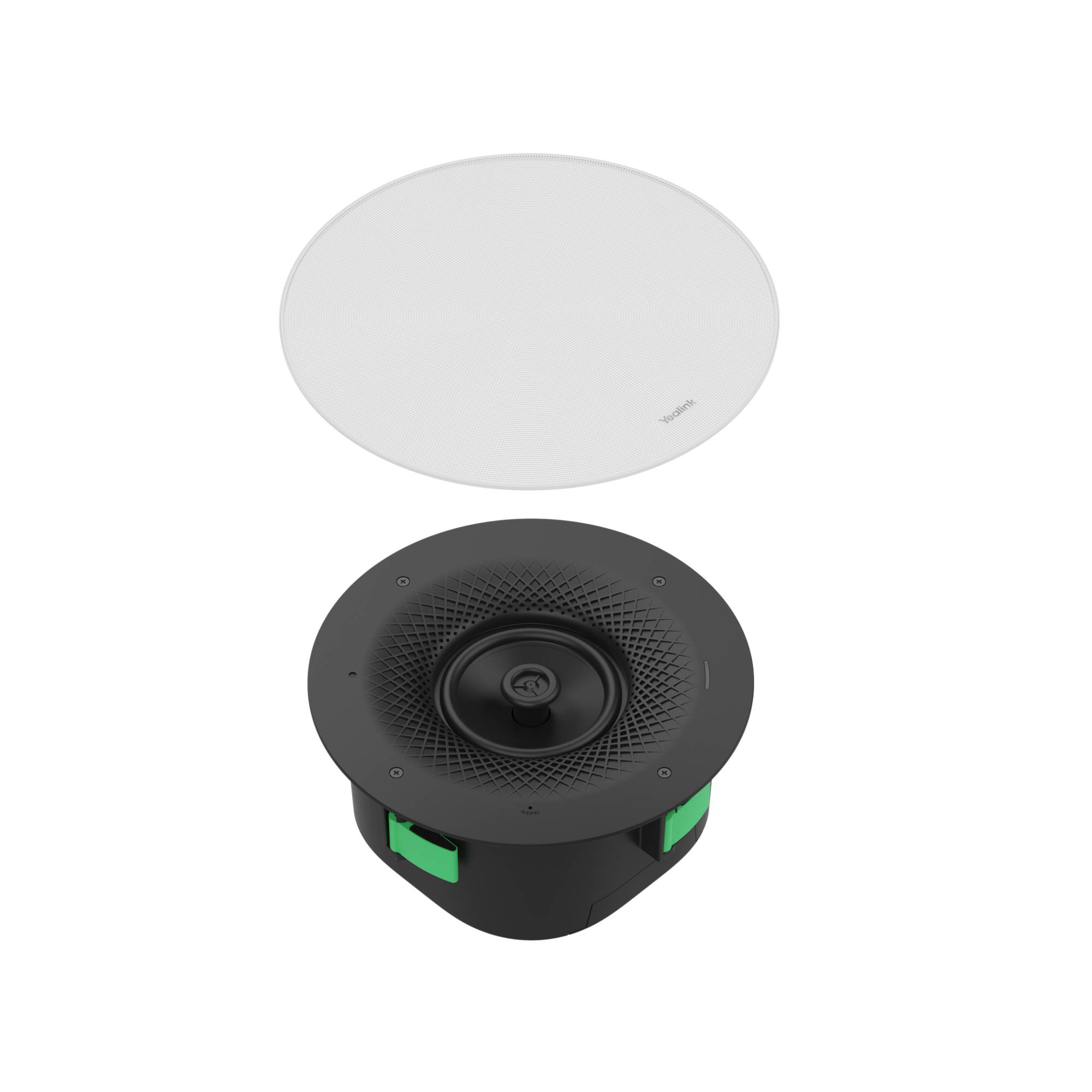 YEALINK CMKit-121 CM20 Ceiling Microphone with Install accessories + 2x CS10 Ceiling Speaker with Install accessories +-2