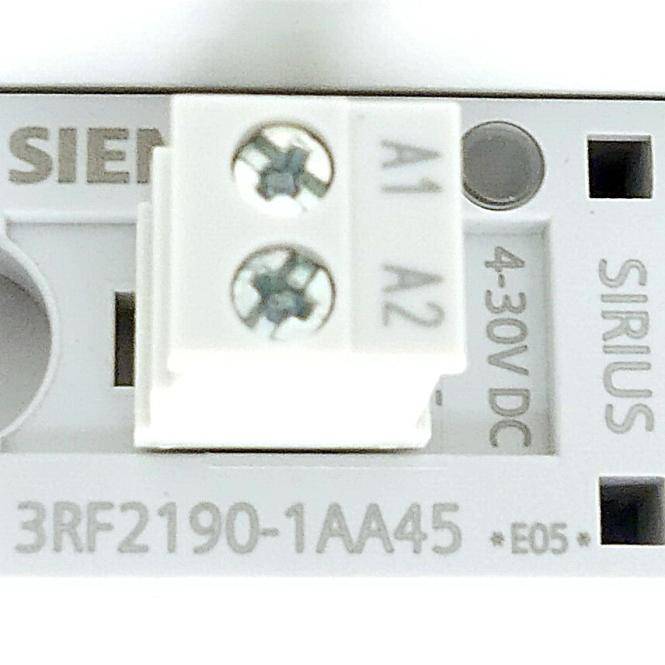 Siemens Relais à semi-conducteurs 3RF21901AA45 90 A Tension de contact (max.): 600 V/AC 1 pc(s)-1