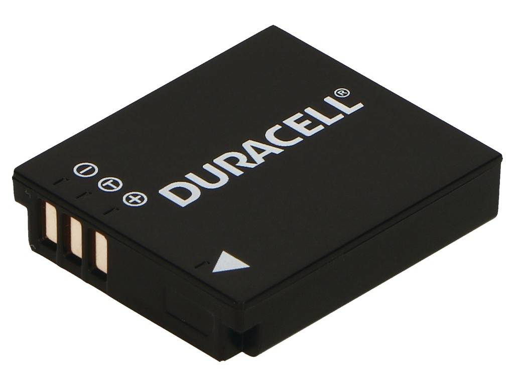 Duracell CGA-S005 Batterie pour appareil photo Remplace l'accu d'origine CGA-S005, DB-60, NP-70, CGA-S005E, IA-BH125C 3.-1