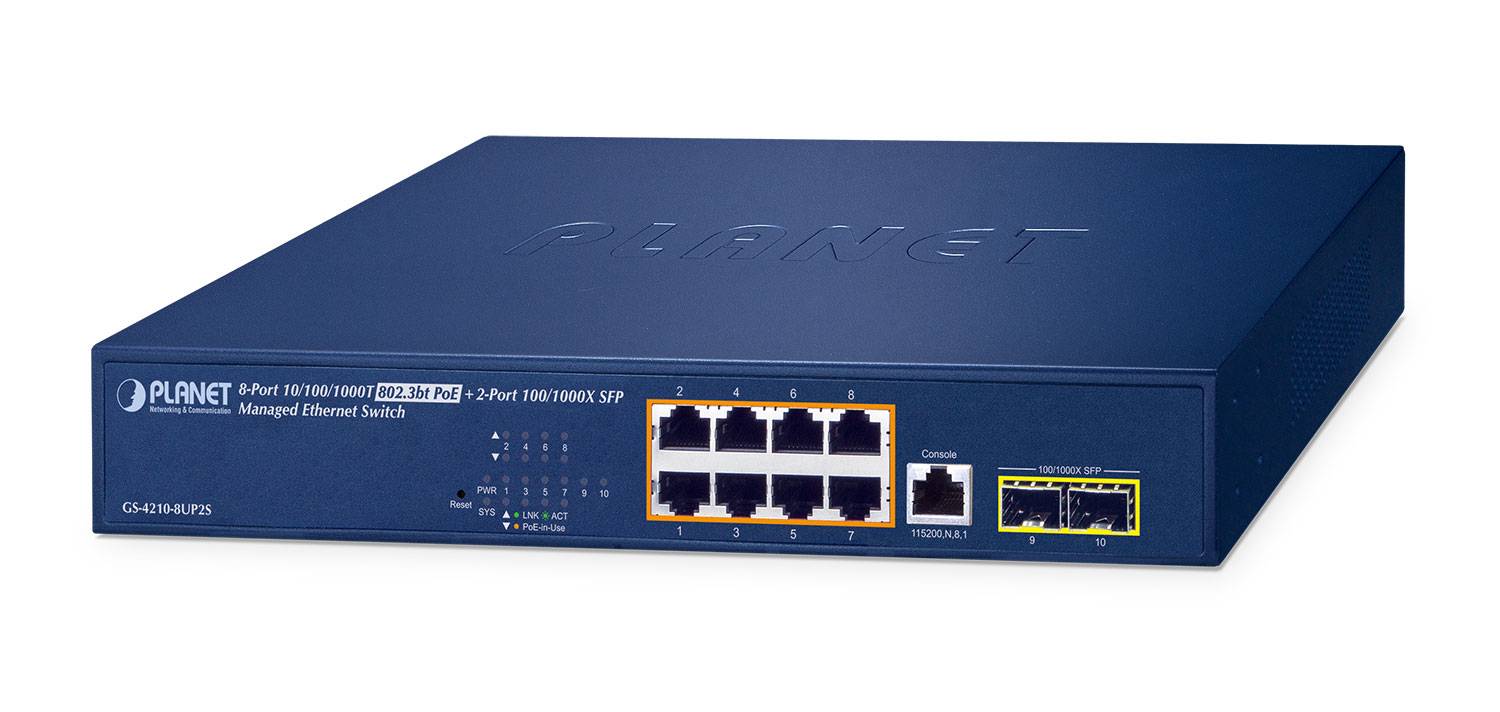 Planet GS-4210-8UP2S-0