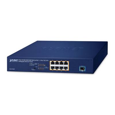 PLANET MGS910XP Switch 8p Multi-Gigabit PoE+ 120W & 1 SFP+ 10G-0