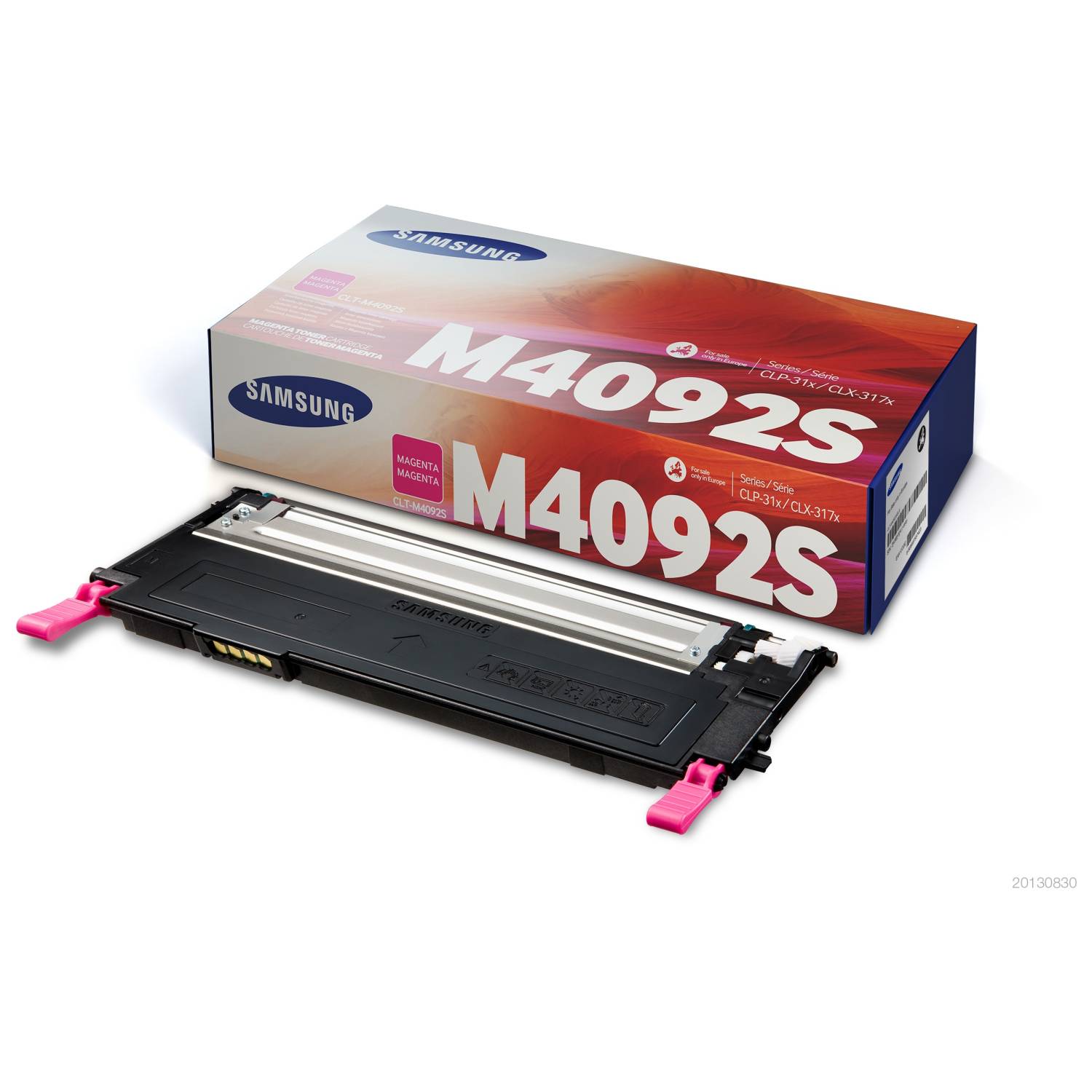 Samsung Cartouche de toner magenta CLT-M4092S, 1000 pages, Magenta, 1 pièce(s)-1