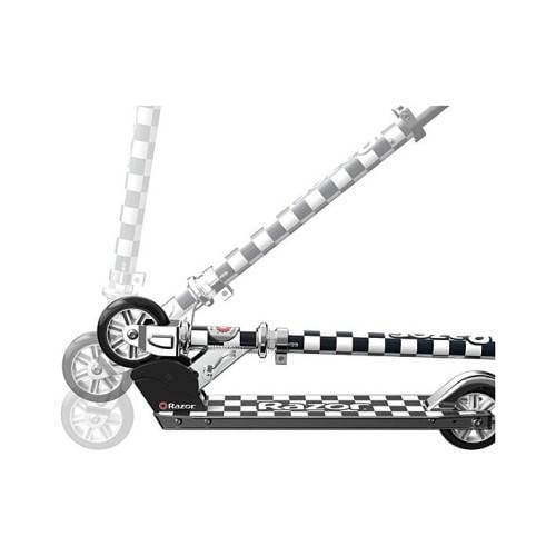 Trottinette pliable Enfant RAZOR A Checked Out Noir-Blanc-2