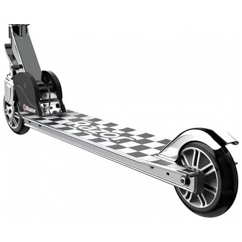 Trottinette pliable Enfant RAZOR A Checked Out Noir-Blanc-4