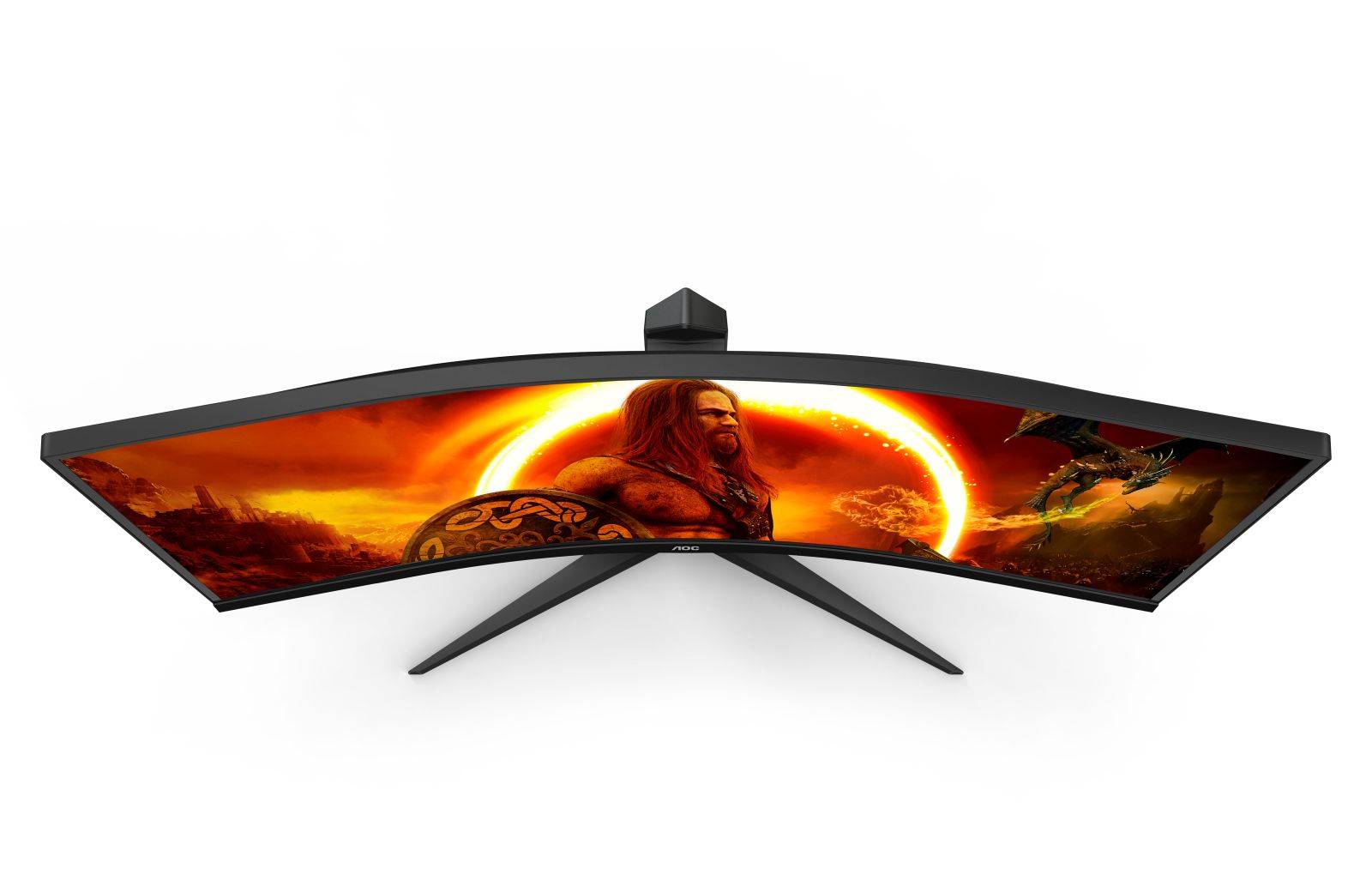AOC G2 CU34G2XP, 86,4 cm (34"), 3440 x 1440 pixels, UltraWide Quad HD, LED, 5 ms, Noir, Rouge-2
