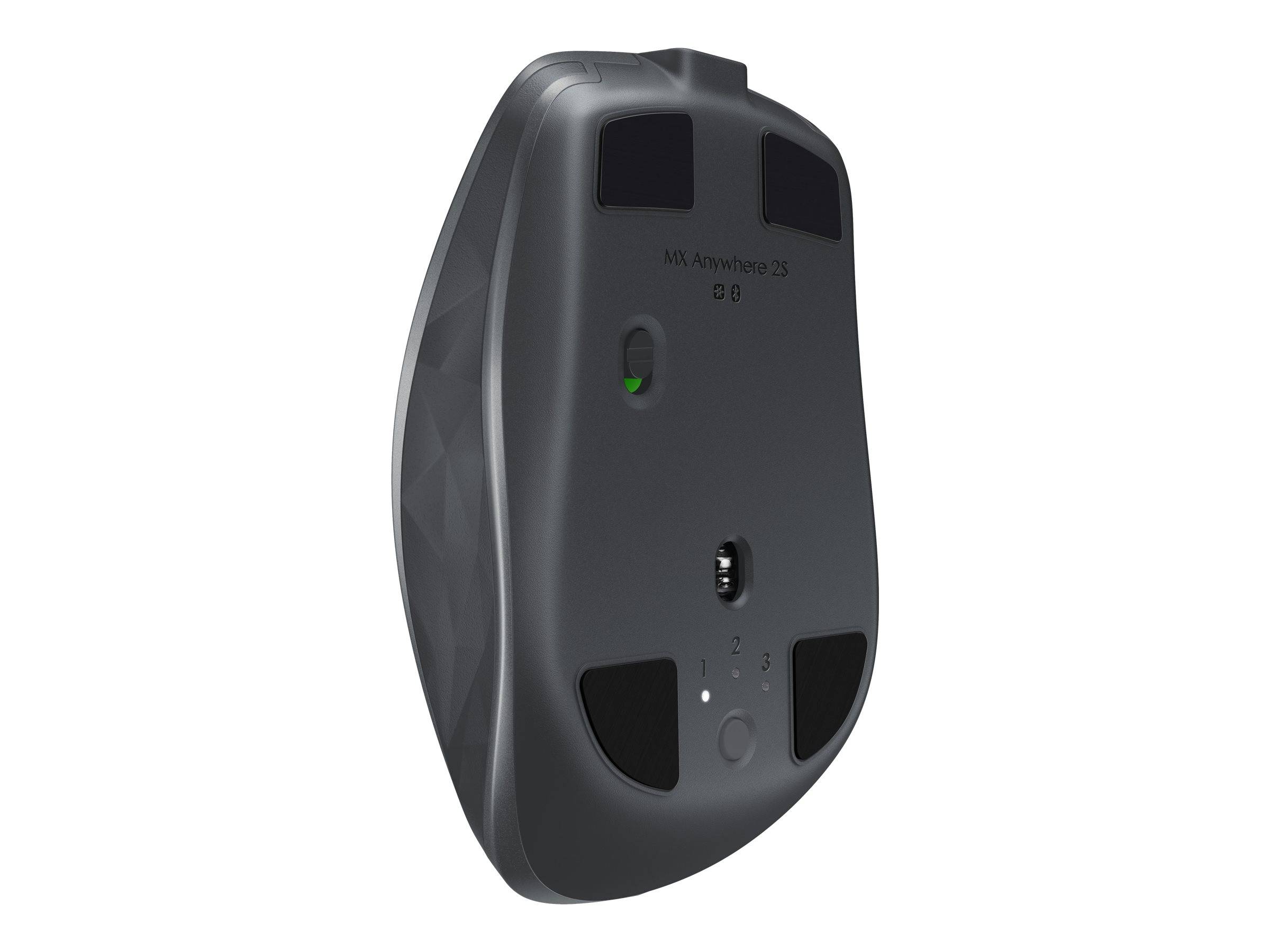 Logitech MX Anywhere 2s, Droitier, Laser, Bluetooth, 4000 DPI, Graphite-1