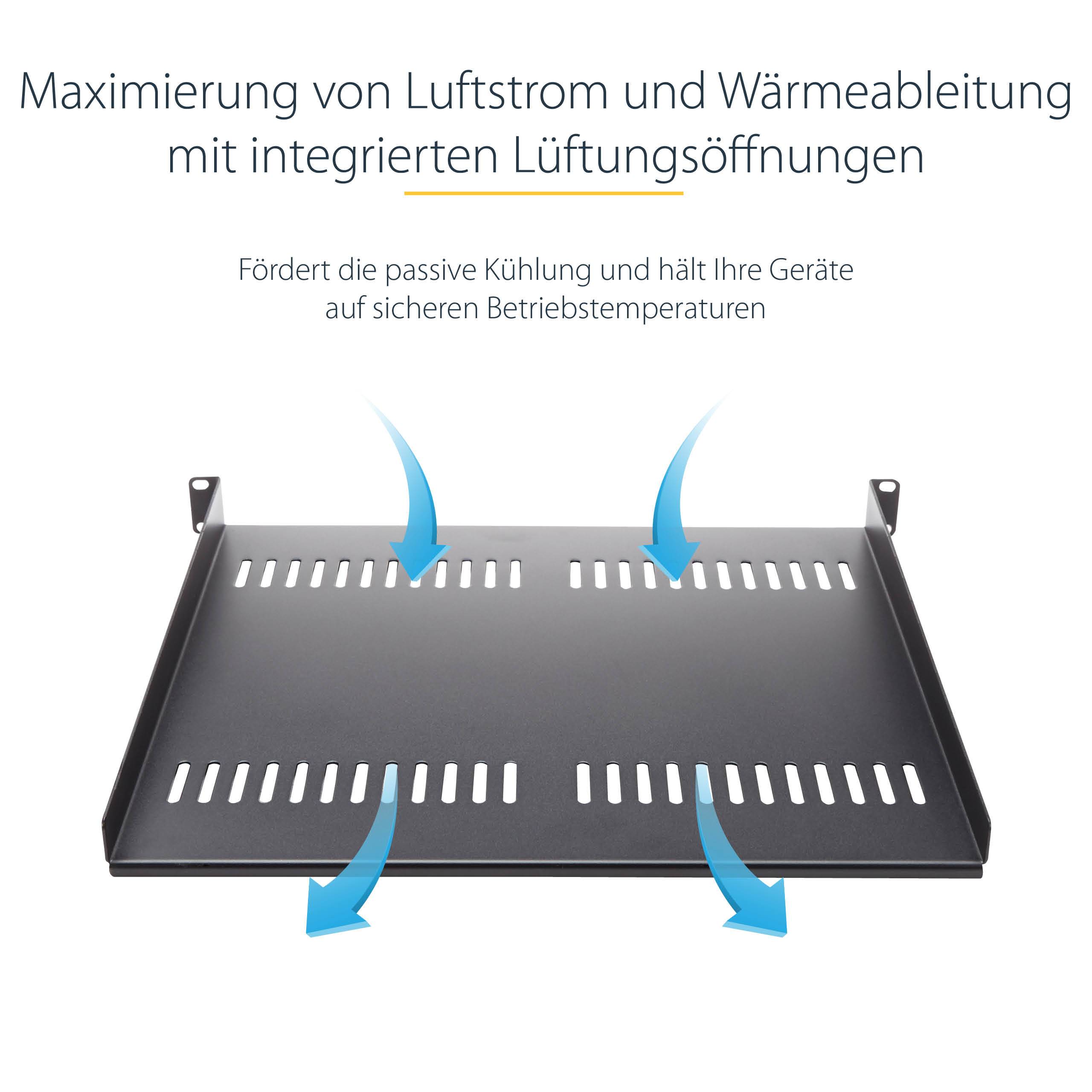 2U 16in Universal Rack Mount Shelf-3