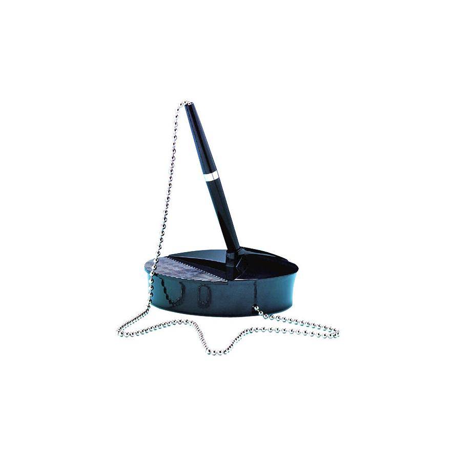 FELLOWES Stylo sur socle Microban antibacterien Noir-1