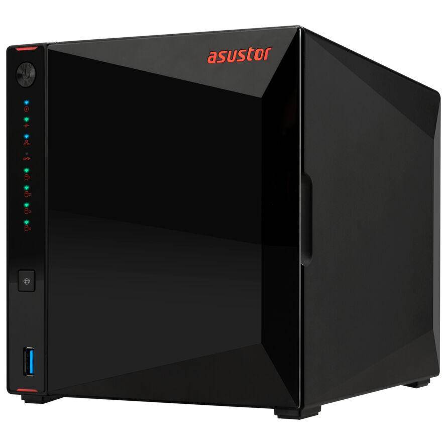 ASUSTOR NAS 4-BAY NIMBUSTOR 4 GEN 4 CELERON N5105 4C 2.0GHZ/4Go/2.5GBE/HDMI/USB 3Y WTY-1