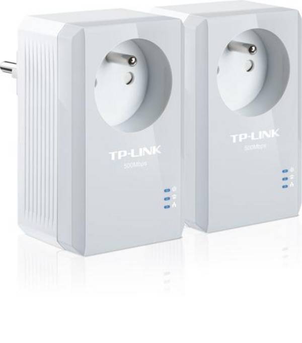 TP-Link TL-PA4015P KIT, 500 Mbit/s, IEEE 802.3, IEEE 802.3u, Fast Ethernet, 10,100 Mbit/s, HomePlug AV, OFDM