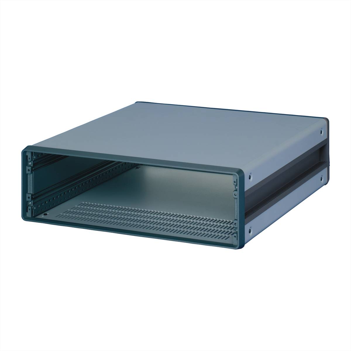 SCHROFF CompacPRO, Coffret de bureau non blindé, 2 U, 84 HP, 331 mm-0