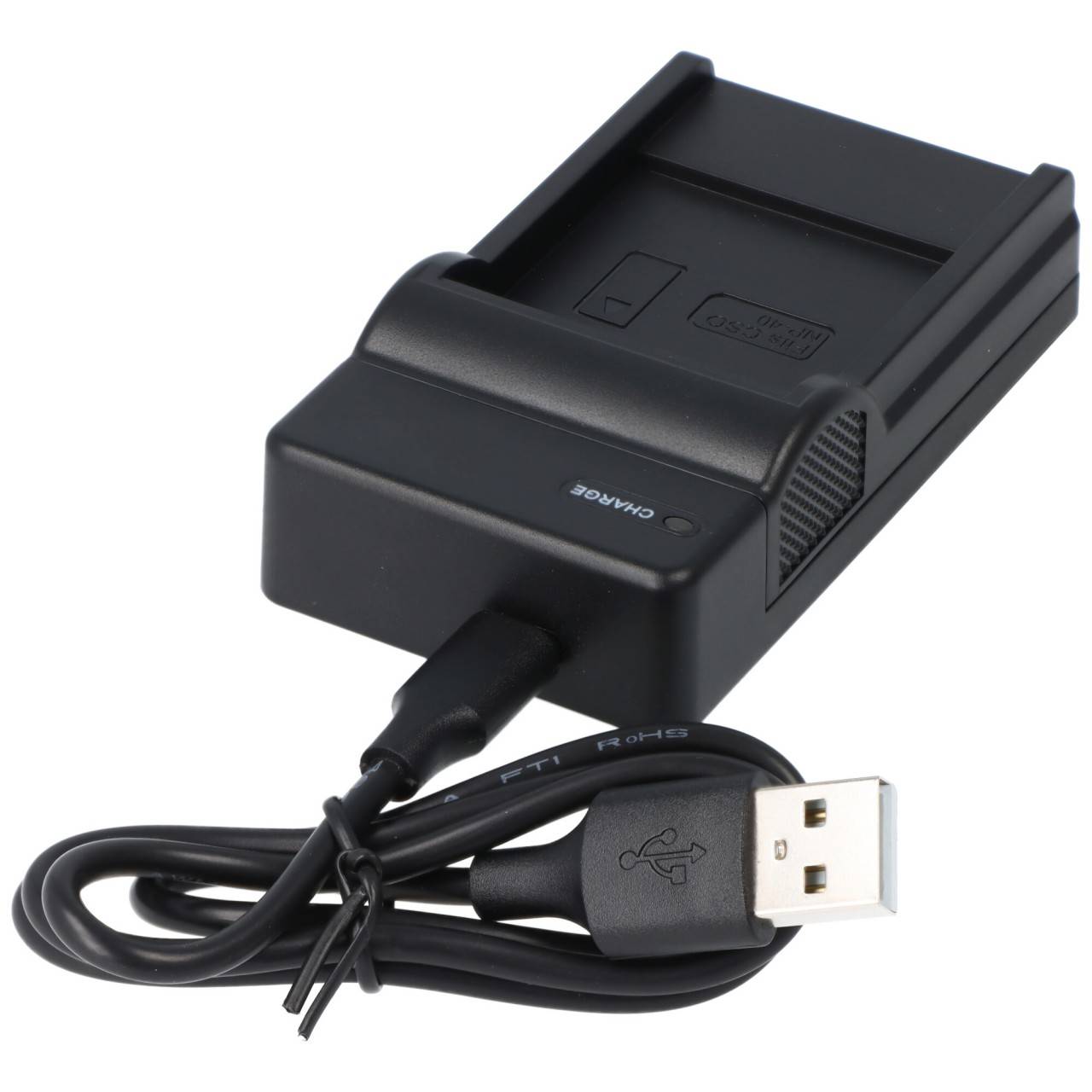 Chargeur de batterie adapté pour Casio NP-40, Pentax LB-060, Casio EX-Z30, Casio EX-Z400, chargeur USB avec...-3