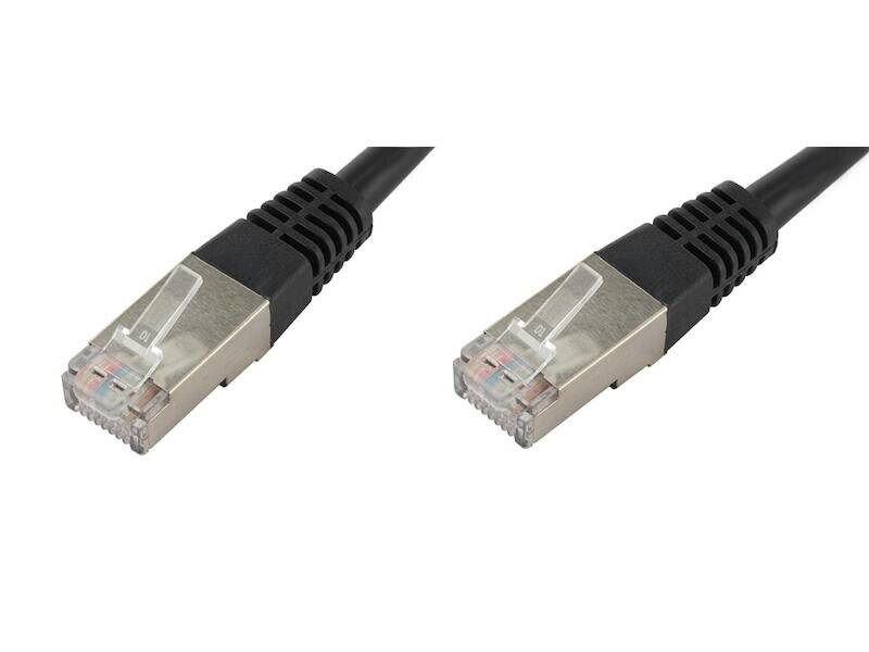 econ connect F6TP20SW RJ45 Câble réseau, câble patch CAT 6 S/FTP 20.00 m noir paire blindée 1 pc(s)-6