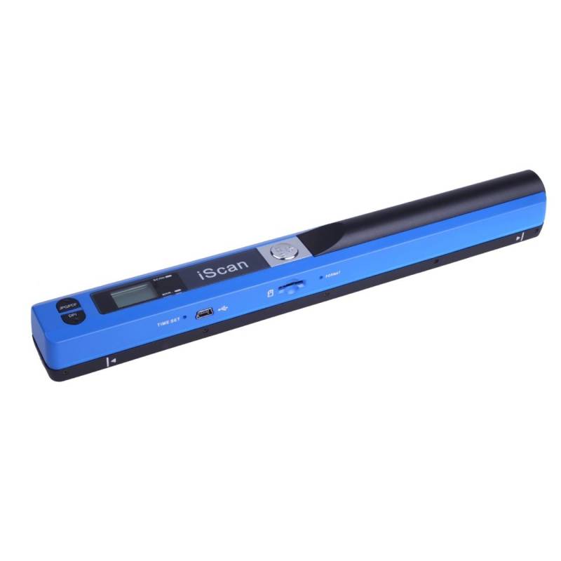 Scanner À Plat Portable Windows Mac Os Scanneur A4 LED Pdf Jpg Tf USB 2.0 Bleu + SD 32Go YONIS-0