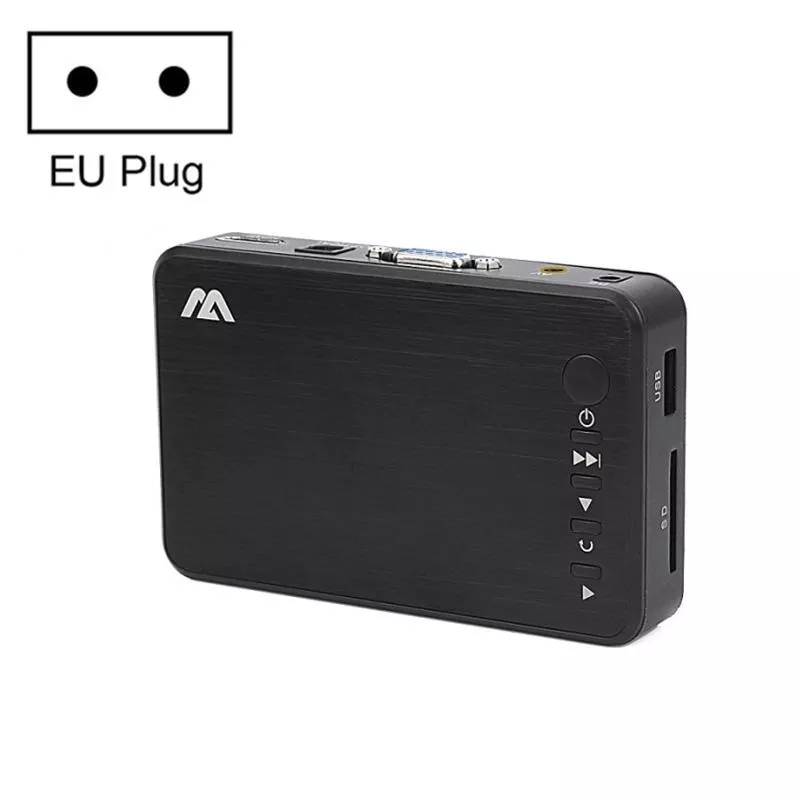 Mini Lecteur Multimédia Full HD 1080P HDd Carte SD USB Sortie HDMI Vga YONIS-0