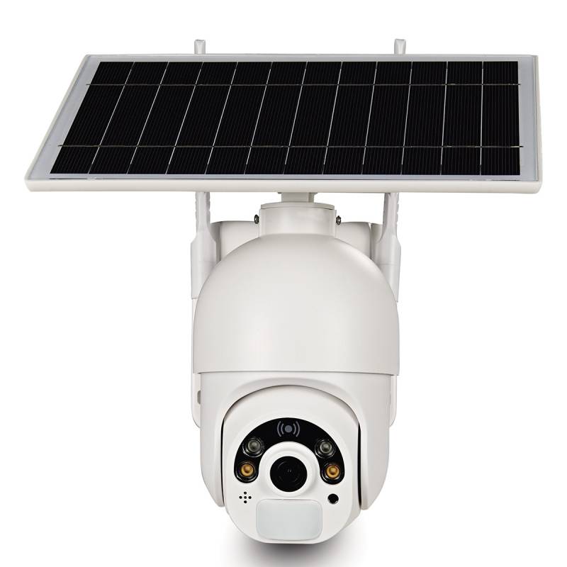 Caméra Surveillance Solaire Full HD 1080P WiFi Alarme PIR Vision Nocturne Audio Bidirectionnel YONIS-0